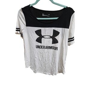 Under Armour Women's LG HeatGear‎ Loose Fit Graphic Logo T-Shirt